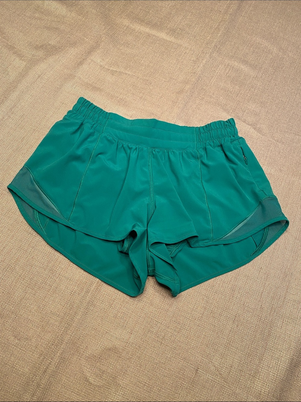 Lululemon green shorts 6